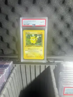 PIKACHU #60 PSA 8 • 1999 Pokemon Jungle 60 1st Edition • - Image 3