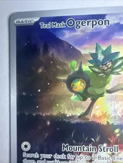 Pokemon TCG Teal Mask Ogerpon SVP Promos SVP123 Holo Promo Sealed, Near Mint +++ - Image 3