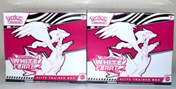 Pokemon TCG: White Flare New Factory Sealed Elite Trainer Box ETB Lot of (2) - Image 1