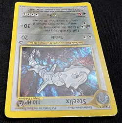 Steelix Neo Genesis 15/111 Unlimited Holo Rare Pokemon TCG - MP/HP - Image 3