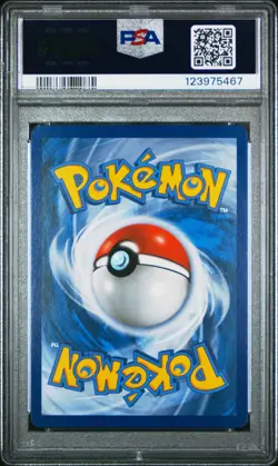 PSA 7 NM 2015 Pokemon Rayquaza EX # 60/108 XY Roaring Skies - Image 2