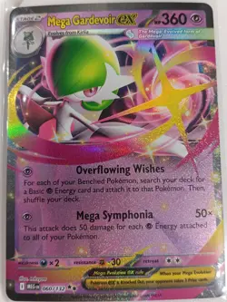 Pokemon - Mega Gardevoir ex 60/132 Mega Evolution Double Rare Holo 2025 NM - Image 1