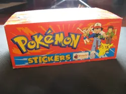 1999 TOPPS MERLIN POKEMON BOX 100 PACKS 600ct STICKERS COLLECTIBLE CONDITION - Image 3