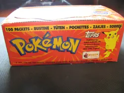 1999 TOPPS MERLIN POKEMON BOX 100 PACKS 600ct STICKERS COLLECTIBLE CONDITION - Image 5