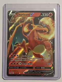 Pokemon TCG Charizard V Holo Ultra Rare Crown Zenith 018/159 - Image 3