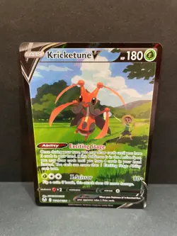 Kricketune V TG12/TG30 - SWSH12: Silver Tempest Trainer Gallery Pokemon TCG NM - Image 1