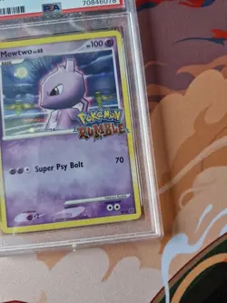 PSA 9 mewtwo 9 /16 pokemon rumble - Image 4