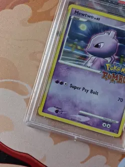 PSA 9 mewtwo 9 /16 pokemon rumble - Image 5