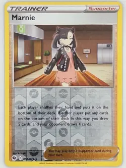Pokemon - Marnie - 056/073 - Reverse Holo Rare - Champions Path - NM - Image 1