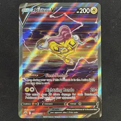 2023 Pokemon Crown Zenith #GG41/GG70 Raikou V - Image 1