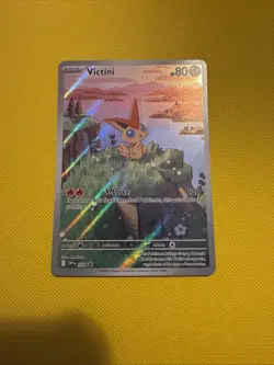 Pokemon TCG Victini SVP 208 Black Star Promo NM Mint - Image 1