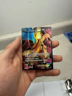 2014 POKEMON XY 100/106 FLASHFIRE FULL ART CHARIZARD EX NEAR MINT - Image 1