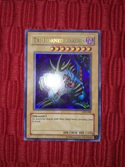 2010-17 Yu-Gi-Oh! Tri-Horned Dragon Lob Reprint NM-MT - Image 1