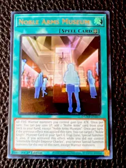 Noble Arms Museum DUNE-EN057 Yugioh 1st Edition Ultra Rare - Image 1
