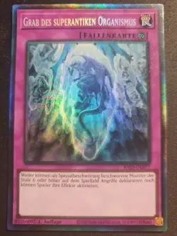 Yu-Gi-Oh! RA03-DE077 Grab des superantiken Organismus Collectors Rare NM 1st - Image 1