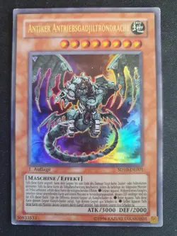 Yu-Gi-Oh! SD10-DE001 Antiker Antriebsgadjiltrondrache Ultra Rare EX 1st - Image 1