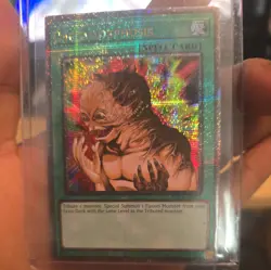 yugioh Metamorphose RA04-DE123 Quarter Century Secret Rare - Image 1