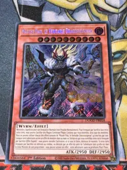 CARTE Yu Gi Oh MASTER PAIX LE VERITABLE DRACOSSEIGNEUR DOOD-FR018 1ere edition - Image 1
