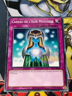 CARTE Yu Gi Oh CADEAU DE L'ELFE MYSTIQUE PSV-FR009 25TH - Image 1