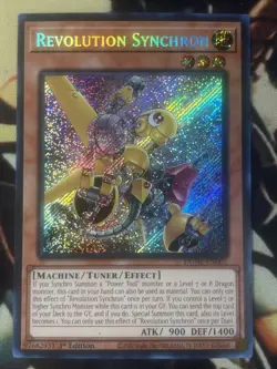Yugioh: Revolution Synchron - DUNE-EN002 - Secret Rare - 1st Edition - LP - Image 1