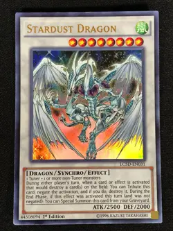 Yugioh Stardust Dragon LC5D-EN031 1st Ultra (LP) - Image 1