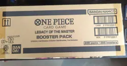 One Piece OP12 Legacy of the Master Sealed Case X12 Booster Box in English - Image 1