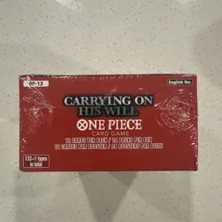One Piece OP13 Carrying on His Will Booster Box 24 Packs Sealed English - Image 2