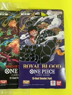 One Piece OP-02 -03 -05 -06 -10 Sealed Sleeved Booster Packs English Lot of 5 - Image 2