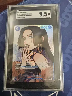 2023 ONE PIECE OP04-KINGDOMS OF INTRIGUE #078 BOA HANCOCK SGC 9.5 - Image 3