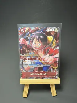 Monkey D Luffy One Piece Treasure Cruise Winner Promo English ST01-012 - Image 1
