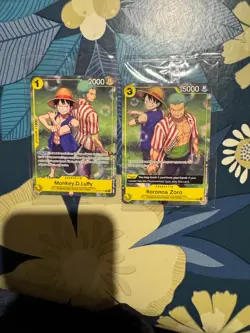 One Piece TCG - Zoro & Luffy (Learn Together Deck Set - Set Sail Event) Sealed! - Image 1
