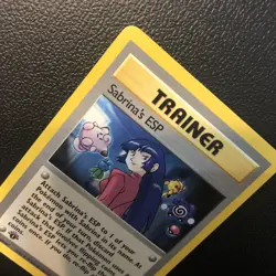 Sabrina's ESP 117/132 Gym Heroes 1st First Edition Pokemon Card Mint Condition - Image 5