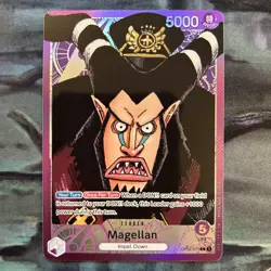 Magellan Alternate Art - One Piece Card Game - Paramount War - OP02-071 - TCG - Image 1
