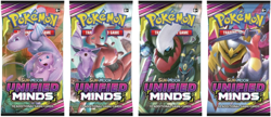 2019 Pokemon Card Game (TCG) - Sun & Moon Unified Minds - Empty Booster Packs - Image 1