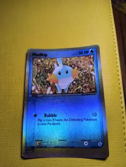 Pokemon TCG - Mudkip Reverse Holo Card - EX Ruby & Sapphire 59/109- MP - Image 1