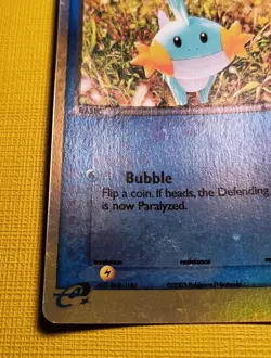 Pokemon TCG - Mudkip Reverse Holo Card - EX Ruby & Sapphire 59/109- MP - Image 5