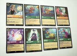 Disney Lorcana Theme Lot - Cinderella Theme Lot of 8 Cards - Image 1