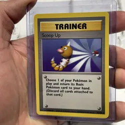 Scoop Up - 78/102 - Pokemon Base Set Unlimited Rare Card WOTC Vintage NM Vtg TCG - Image 2