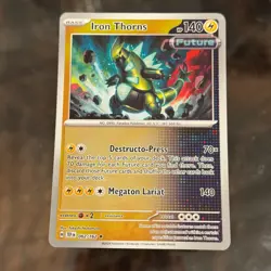 Iron Thorns 062/162 Pokemon Card Pokemon TCG Holo - Image 1