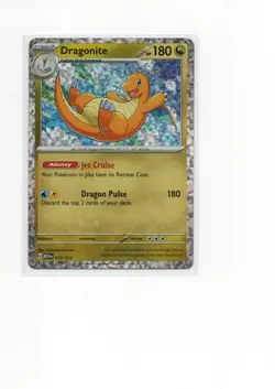 Dragonite - New 2025 McDonald’s Happy Meal Holo Pokemon Promo Card G M24 012/015 - Image 3