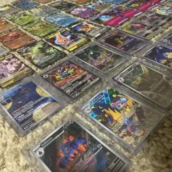 Lot 74 Pokemon Full Art, V Star, V, EX, Ace Spec Trainer Cards Cards TCG - Image 2