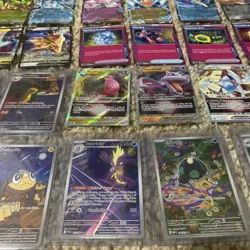 Lot 74 Pokemon Full Art, V Star, V, EX, Ace Spec Trainer Cards Cards TCG - Image 4