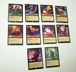 Disney Lorcana Theme Lot - Beauty And The Beast Theme Lot Of 10 Cards - Image 3