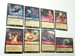 Disney Lorcana Theme Lot - The Legend Of Sleepy Hollow Theme Lot Of 8 Cards - Image 3