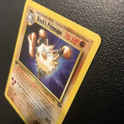 Brock's Primeape 35/132 Gym Challenge 1st First Edition Pokemon Card Mint Look! - Image 4