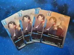 Gundam TCG GD01 Rare Blue 4-Card Play Sets - Select Your Cards From List - Image 1