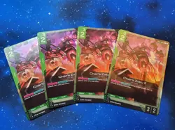 Gundam TCG GD01 Rare Green 4-Card Play Sets - Select Your Cards From List - Image 2
