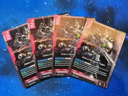 Gundam TCG GD01 Rare Red 4-Card Play Sets - Select Your Cards From List - Image 2