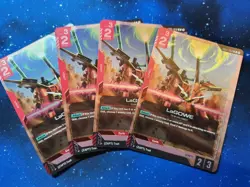 Gundam TCG GD01 Rare Red 4-Card Play Sets - Select Your Cards From List - Image 4