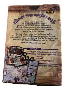 Harry Potter Trading Card Game Two Player Starter Set Magic-SEALED - Image 2